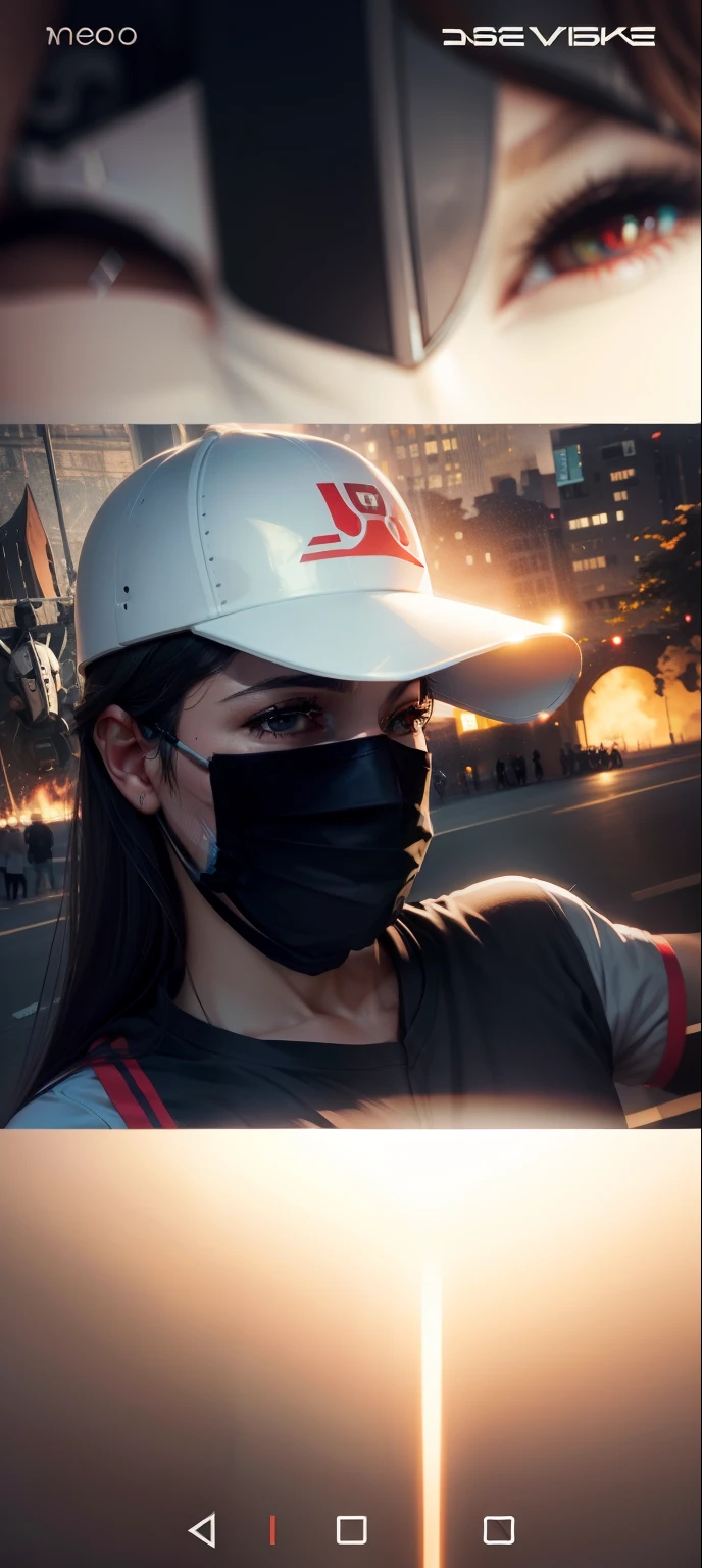 Remove the mask