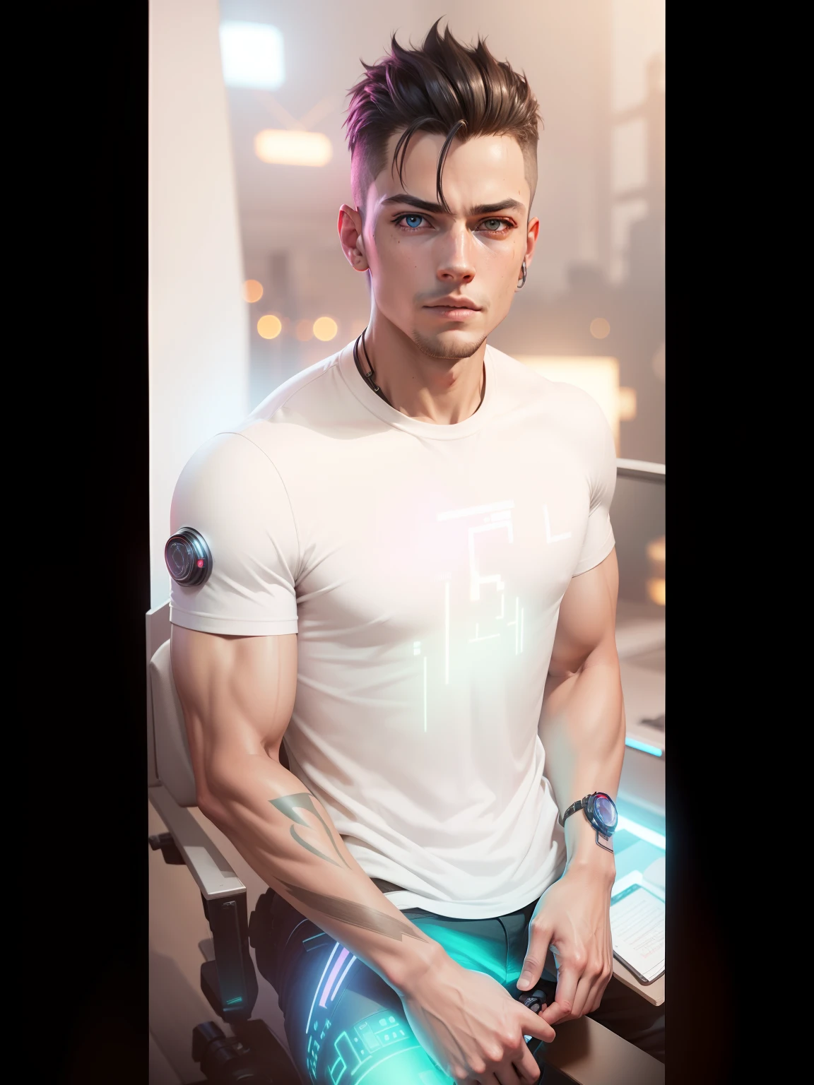 cyberpunk,smartboy,lighting realistic background,8k,v4