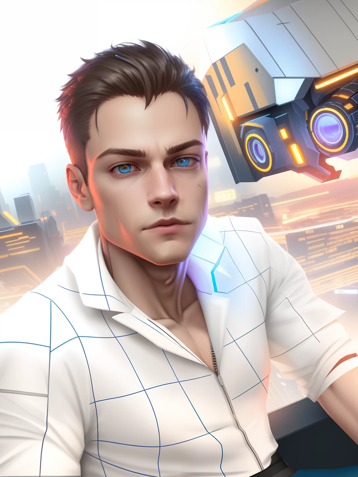 cyberpunk,smartboy,lighting realistic background,8k,v4