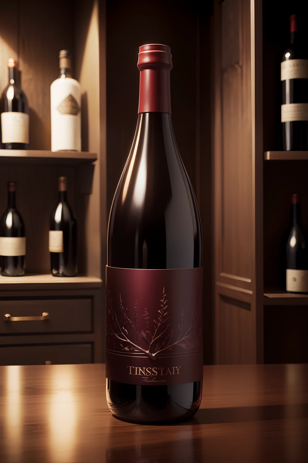 Wine bottles，The ultimate work，tmasterpiece，HighestQuali，trichotomy，Glass wine bottle，opulent，Dark wine bottles