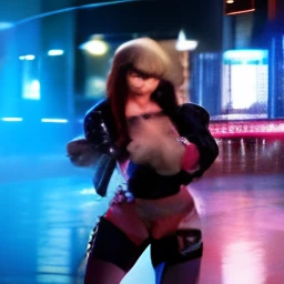 (8k, RAW photo, best quality, masterpiece: 1.2), (realistic, photorealistic: 1.37), 1 girl, Japan, 40s,, cityscape, night, professional lighting, photon mapping, radiosity, ripped, big, bright red see-through and very small bra, tip sticking out, areola protruding, pubic shape clearly visible, gal , Lots of lashes, Lame on the eyelids, Bright red lips, Pure black heels, Pubic hair, Lower abdomen bristles, Slender, Crotch open, are large and about to spill out of bra, See-through underwear, Pubic hair sticks out of underwear