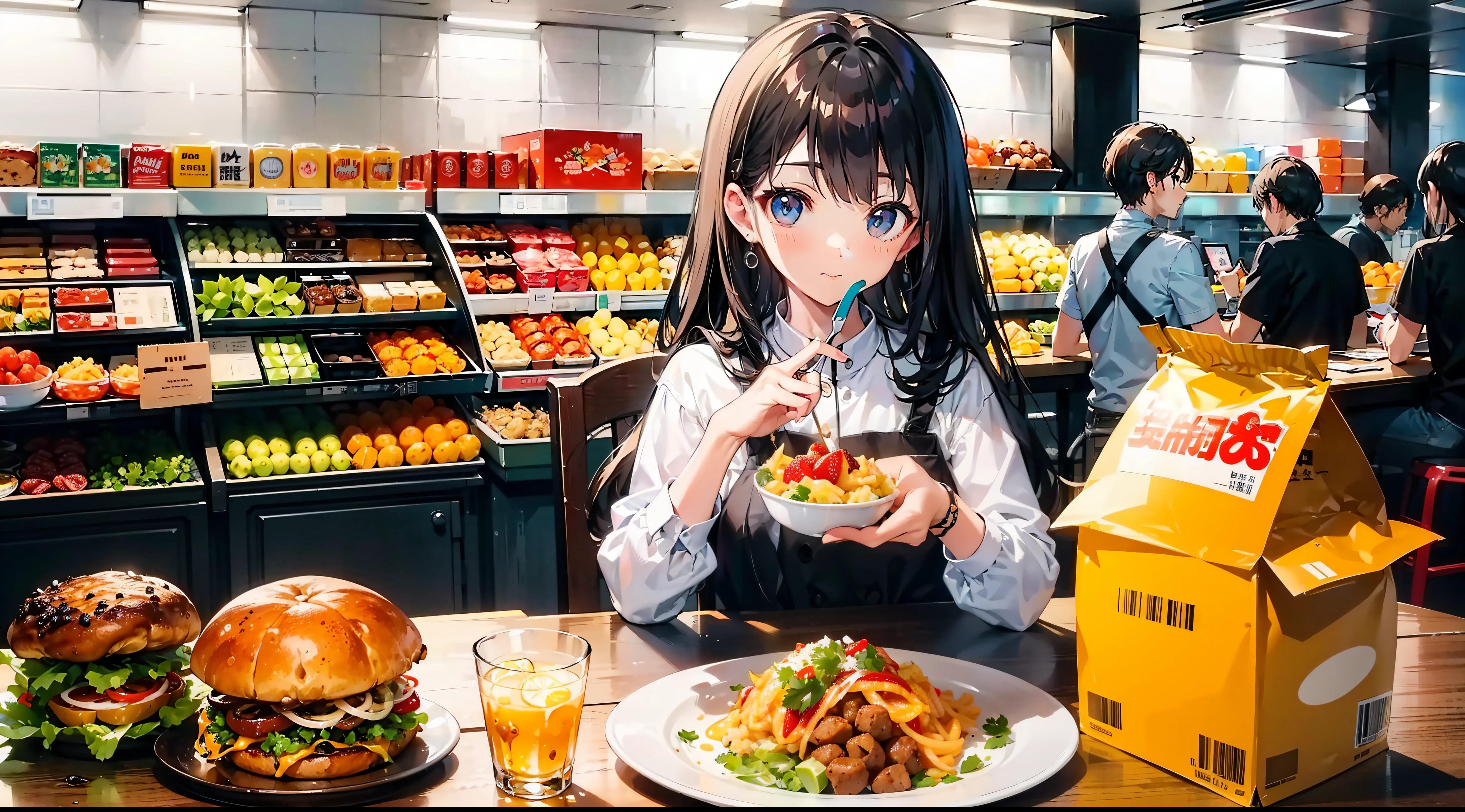 (high-level image quality;1.5)、(Food section;1.5)、
