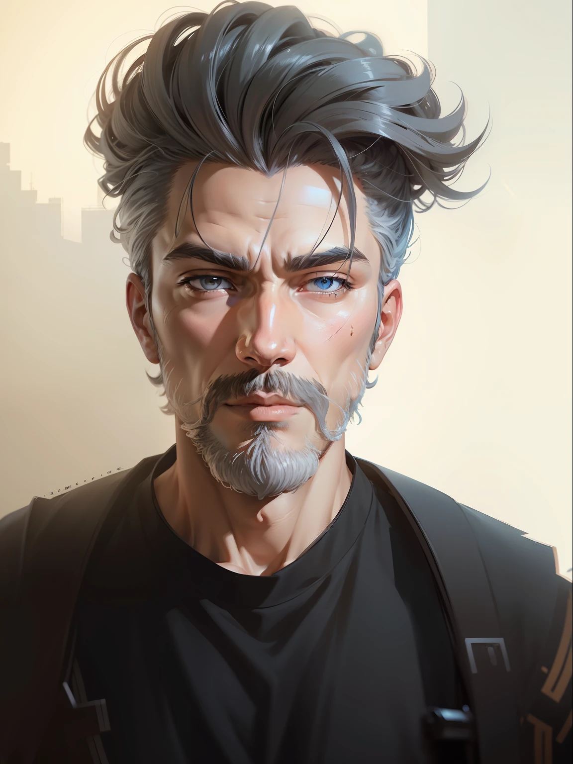 Full potrait of Rugged muscular zeus greek god of lightening, anime version,full long white hair highly intricate detailed, light and shadow effects, intricate, highly detailed, digital painting, art station, concept art, smooth, sharp focus, illustration, advanced digital anime art, atmospheric lighting, detailed face, 8 k, hq, artstation, by makoto shinkai, stanley artgerm lau, wlop, rossdraws