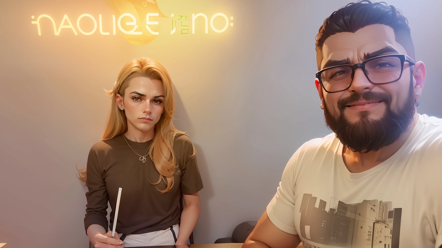 melhore a imagem mantendo os rostos fieis