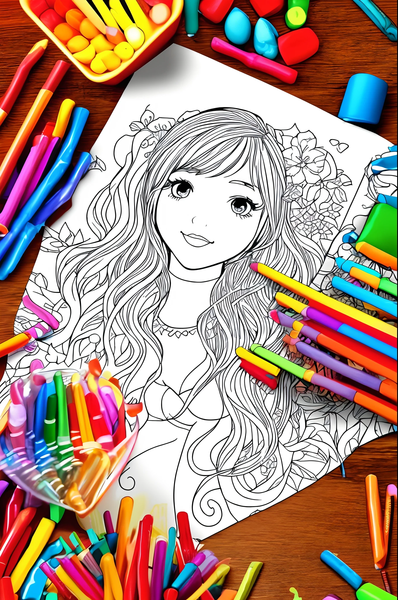 Coloring picture for kids