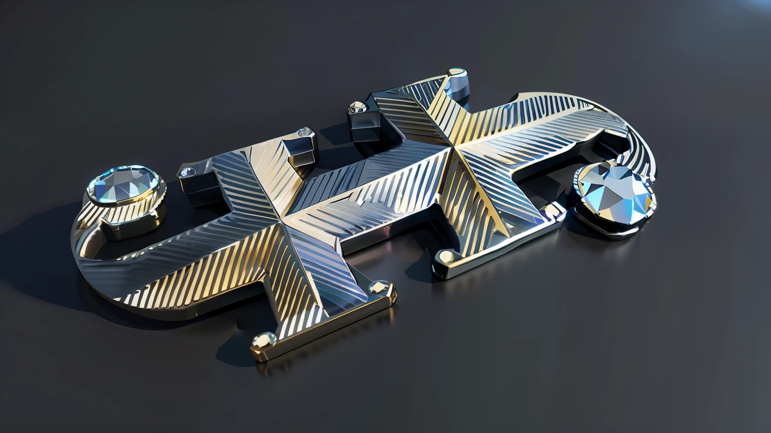 badges,Beautiful 3D brooch,Meticulous rendering。C4D model。