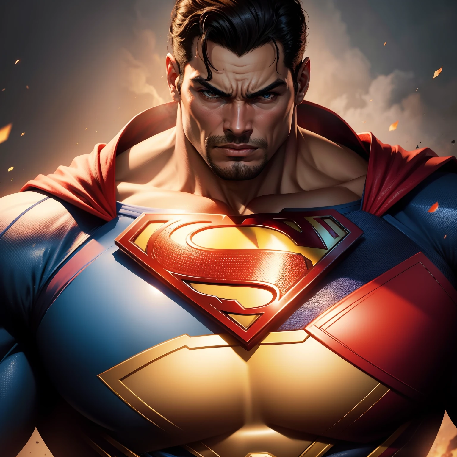 Fusao do Superman com o capitao america