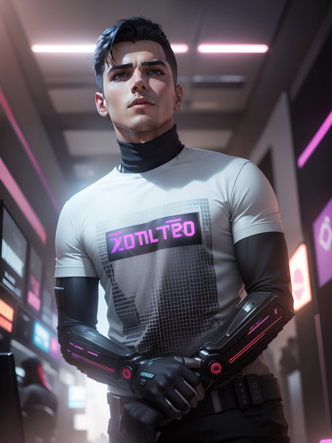 Change background cyberpunk handsome boy realastic face,8k ,ultra realastic