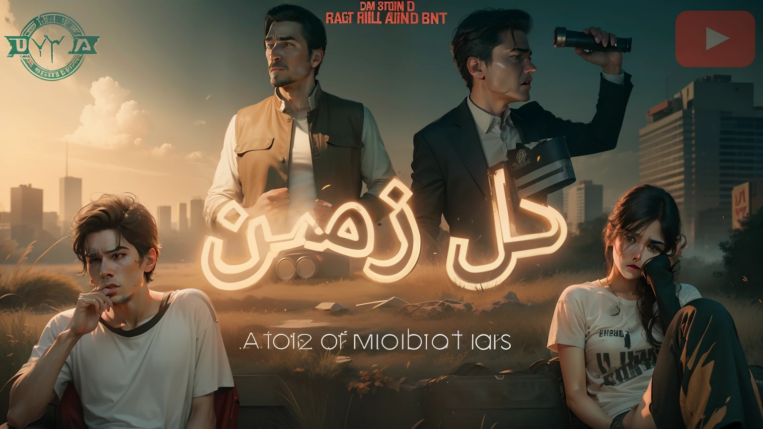 Movie poster ultra realastic don't edit text