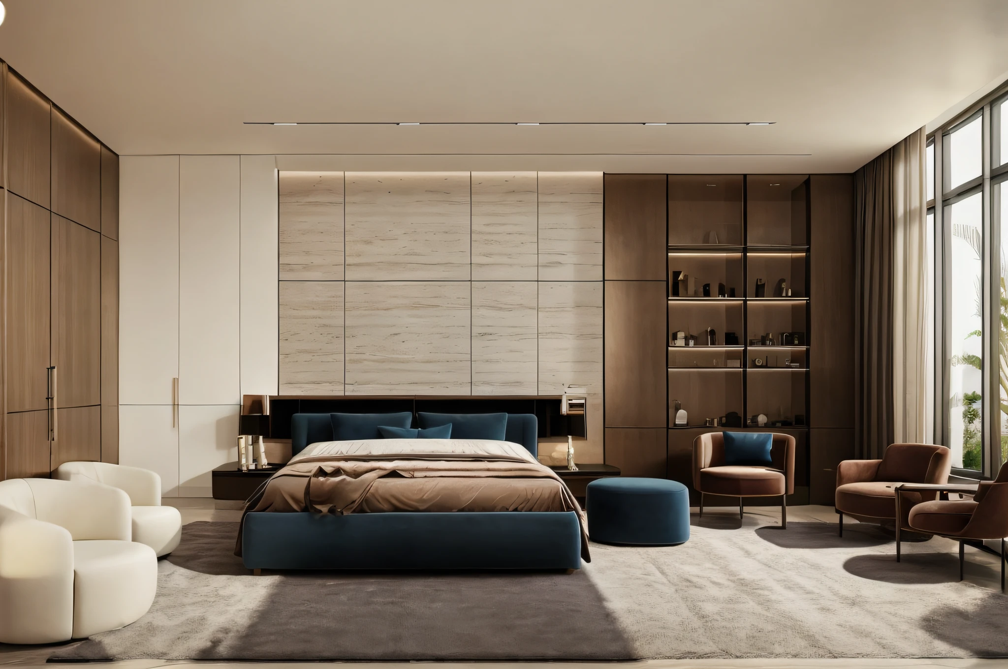 Modern bedroom