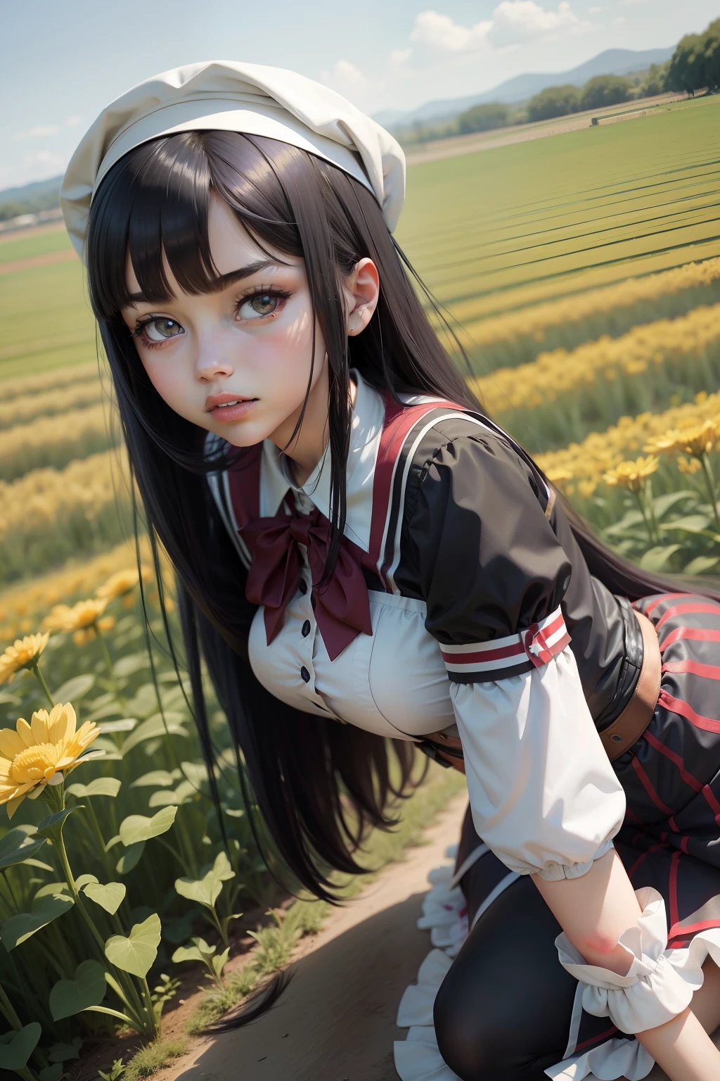 Stocking girl absolute field