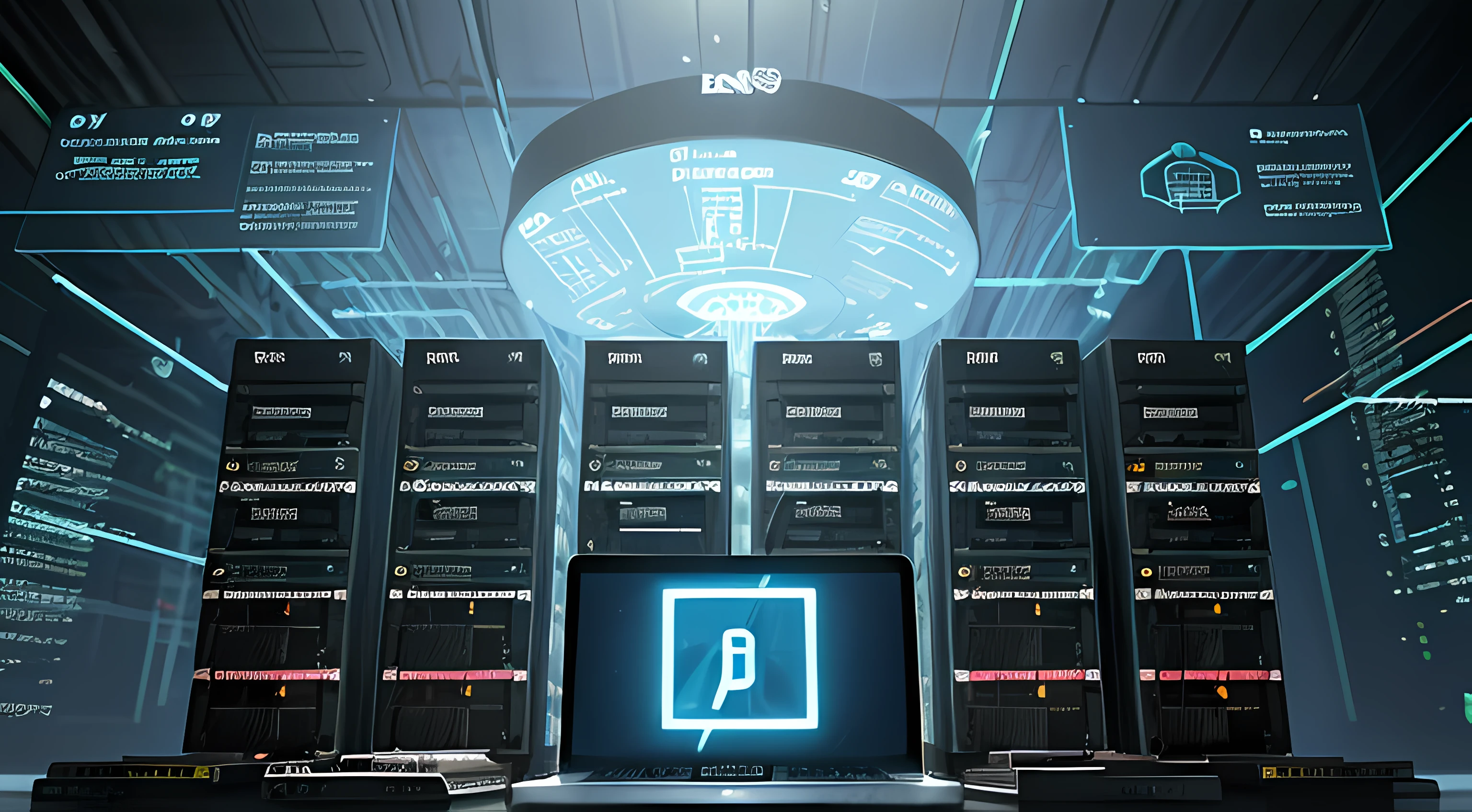 Company publicity,Company poster,Cybersecurity,server,Base network,Network topology,Cyber attacks