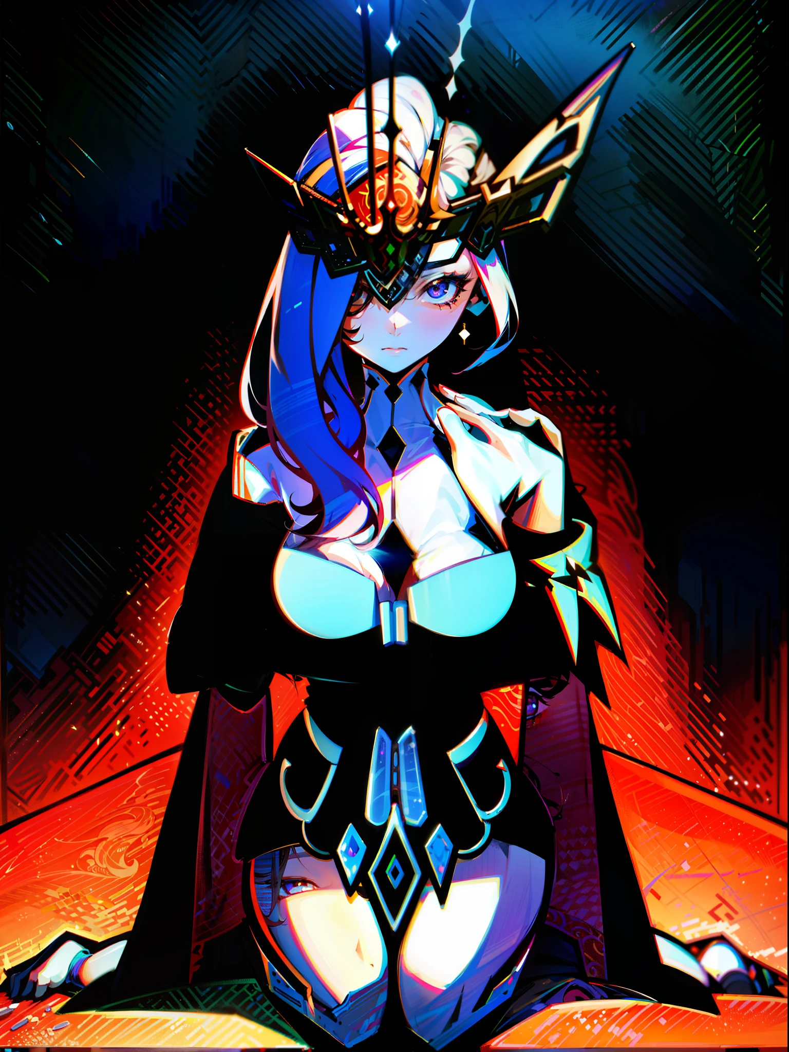 primitive,tmasterpiece,ultra fine photos,best qualtiy,超高分辨率,full-body portraits,stunningly beautiful,dynamicposes,delicated face,Black colored eyes,She wears a wide researcher robe, Drag the hem on the floor,opulent,milkyW,Highly detailed skin,Realistic details of skin,Visible Pore,tack sharp focus,volume fog,8K UHD,high qulity,White skin of the,Long burgundy hair,Cute girls,wears glasses,young looking、Juvenile,Around thirteen years old,underage