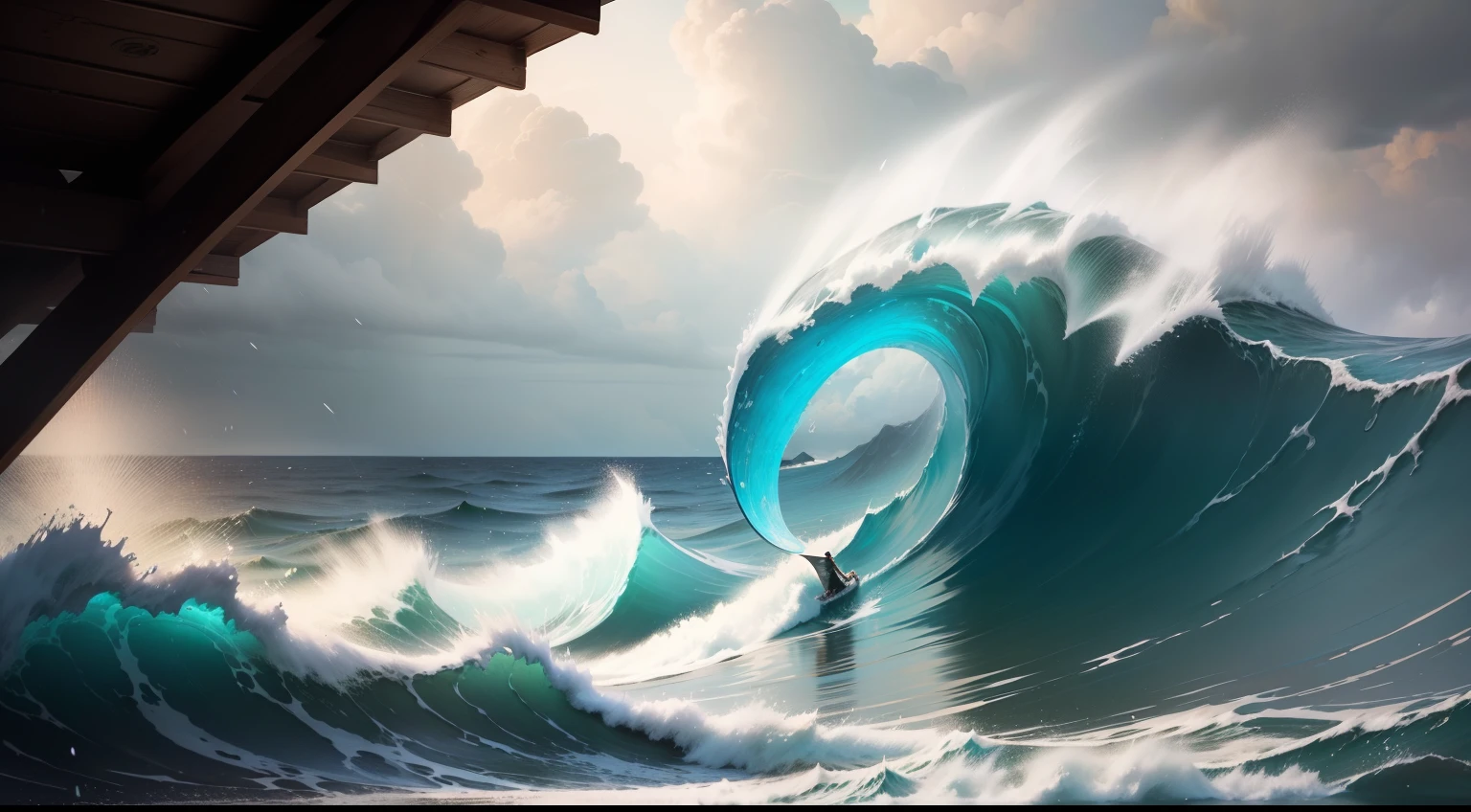 the wing of the sea is the wave;
the wave of the sky is the rain;
the salt of the rain falls as hail
wing
BY RAQUEL SALAS RIVERA