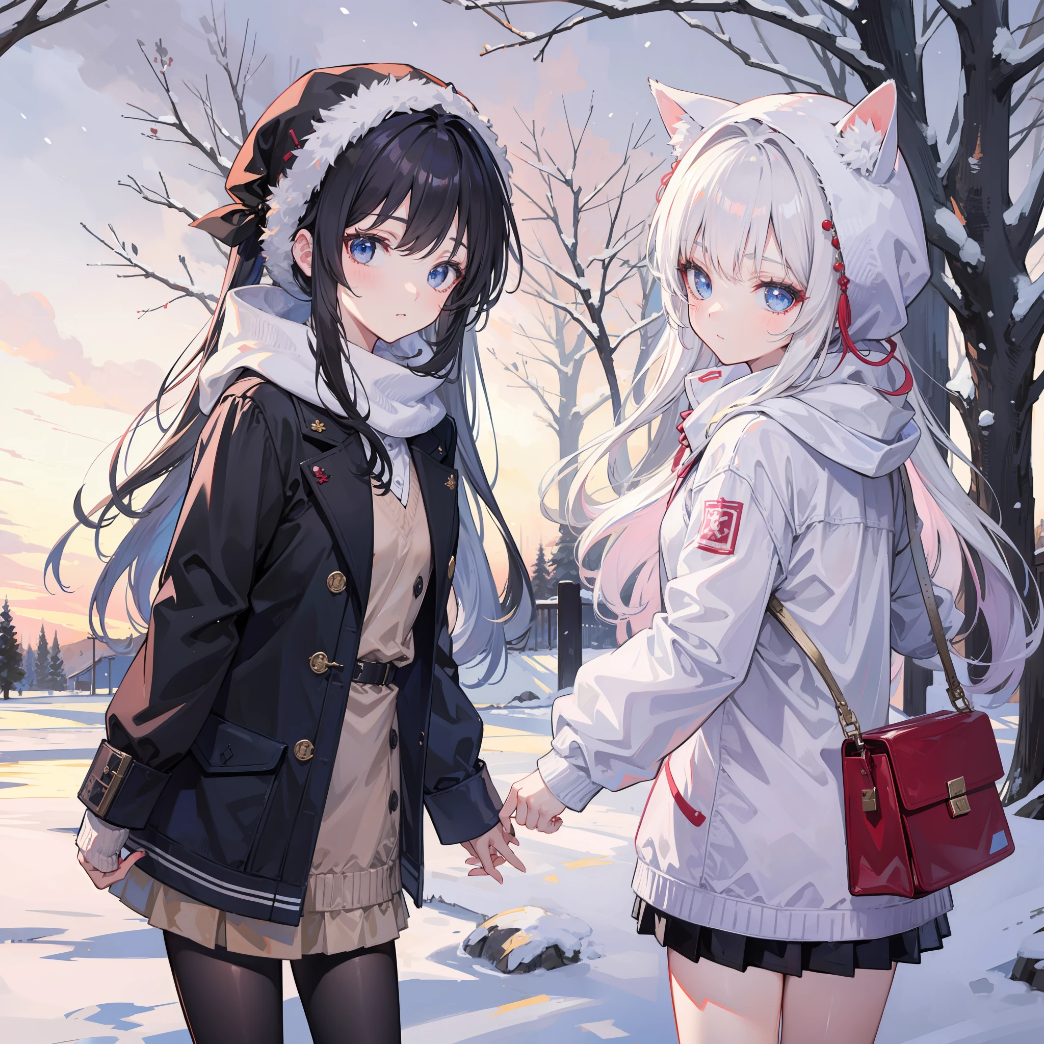 Winter-like girls