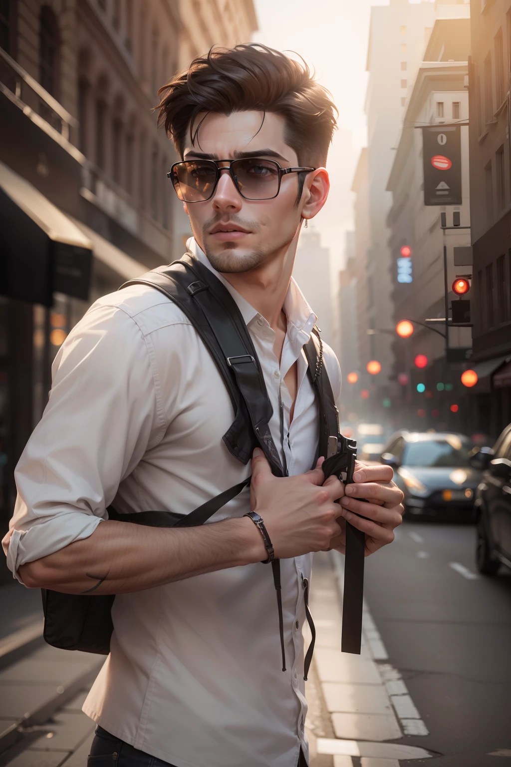 Change Background, Realistic Handsome boy, Realistic, 4K