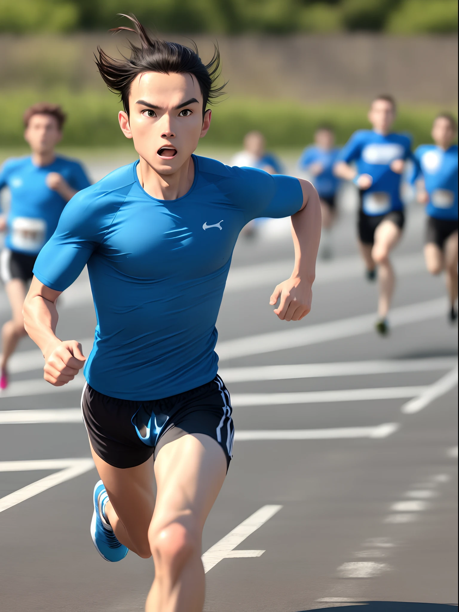 Correct running posture?