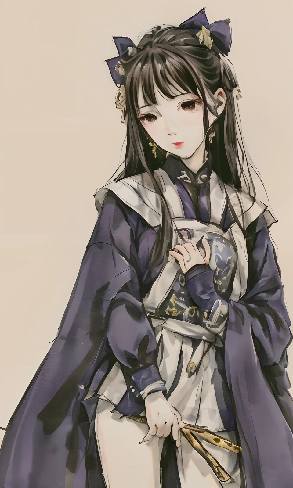 Su Baiming uniform Han uniform,Jiangnan gentle woman