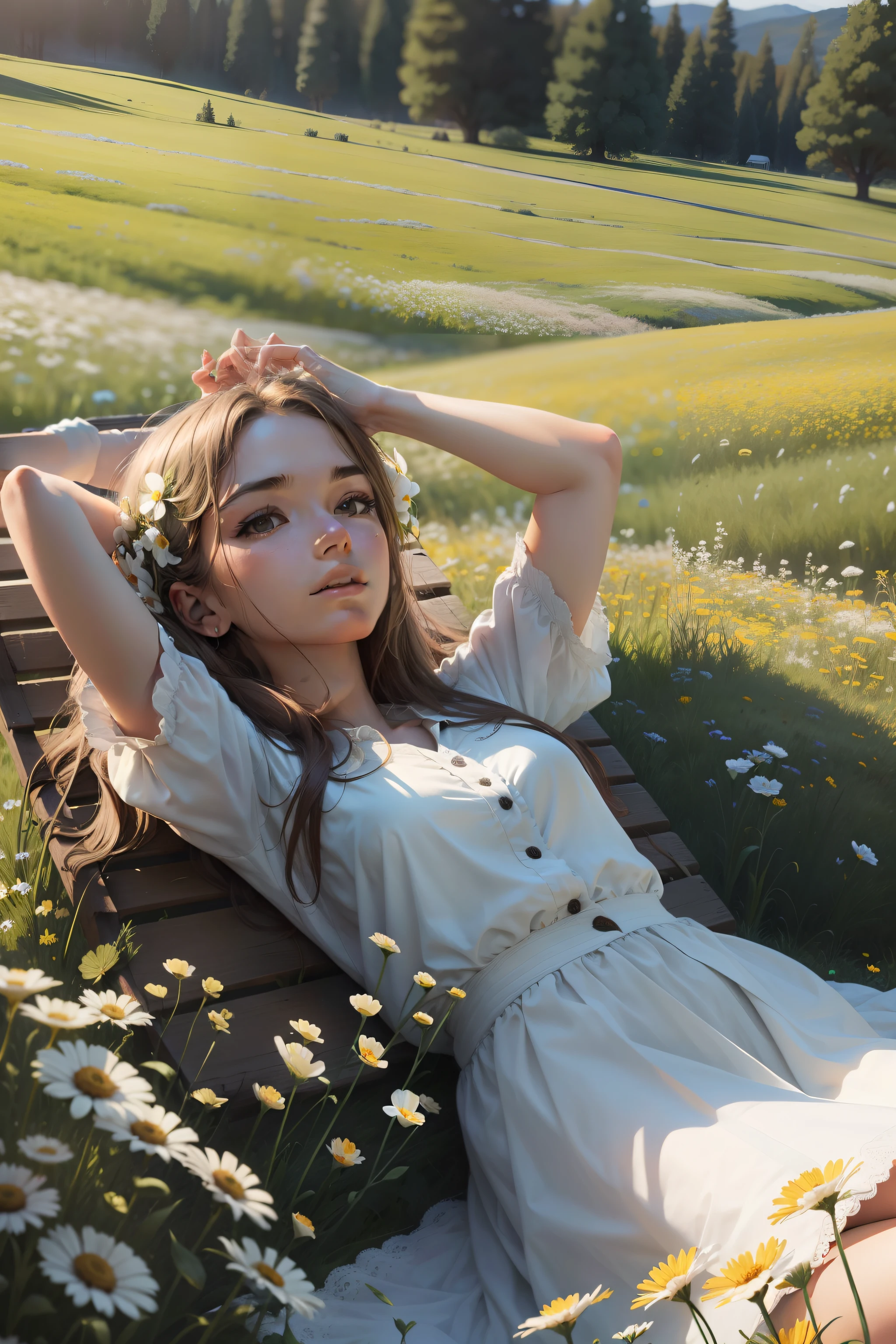 Relax meadow flowers
