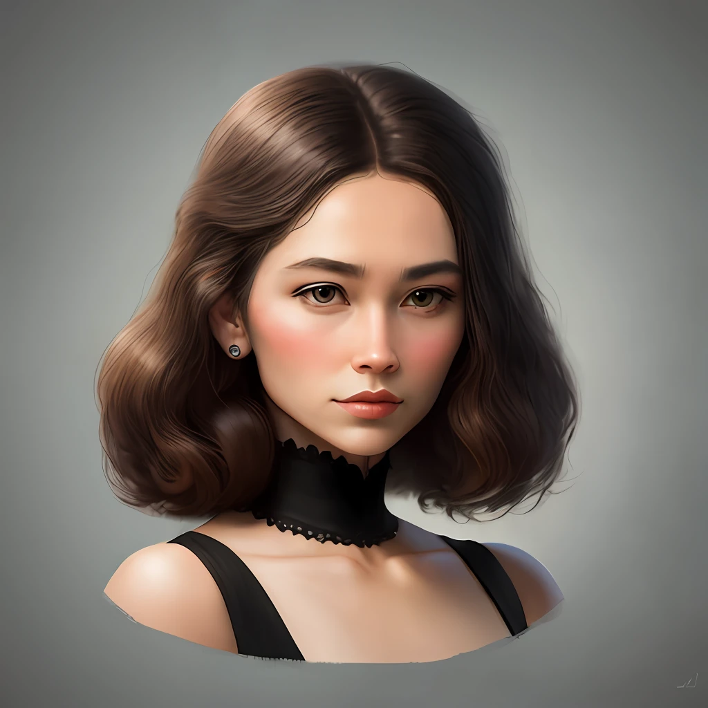 Two-dimensional woman