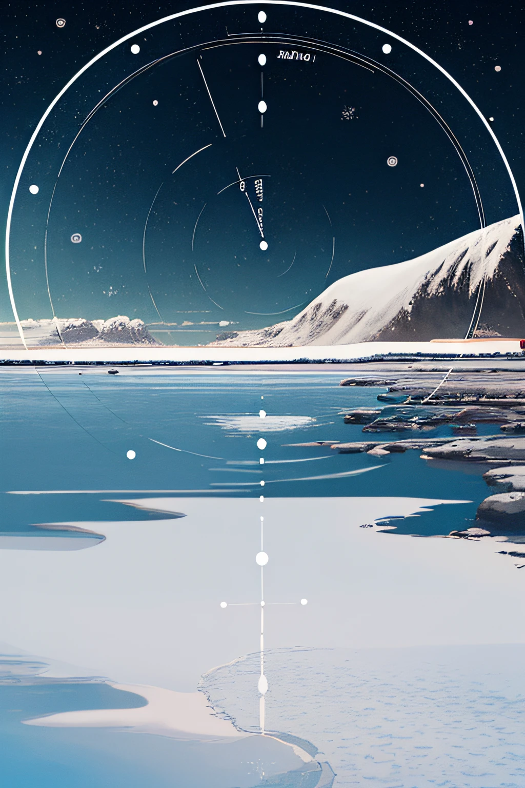 {{{masterpiece}}}, {{the best quality, super fine illustrations, beautiful and delicate water}}, {{very delicate light}}, {{nature, painting}}, {{fine lighting, more transparent stars, high-quality snowflakes, high-quality mountains, very fine 8KCG wallpapers}}, (plateau), (((snow mountain))), sunrise, randomly distributed clouds, (snow field), cliff, ((rotating star sky)), ((lake in mountain stream)), luminous particles