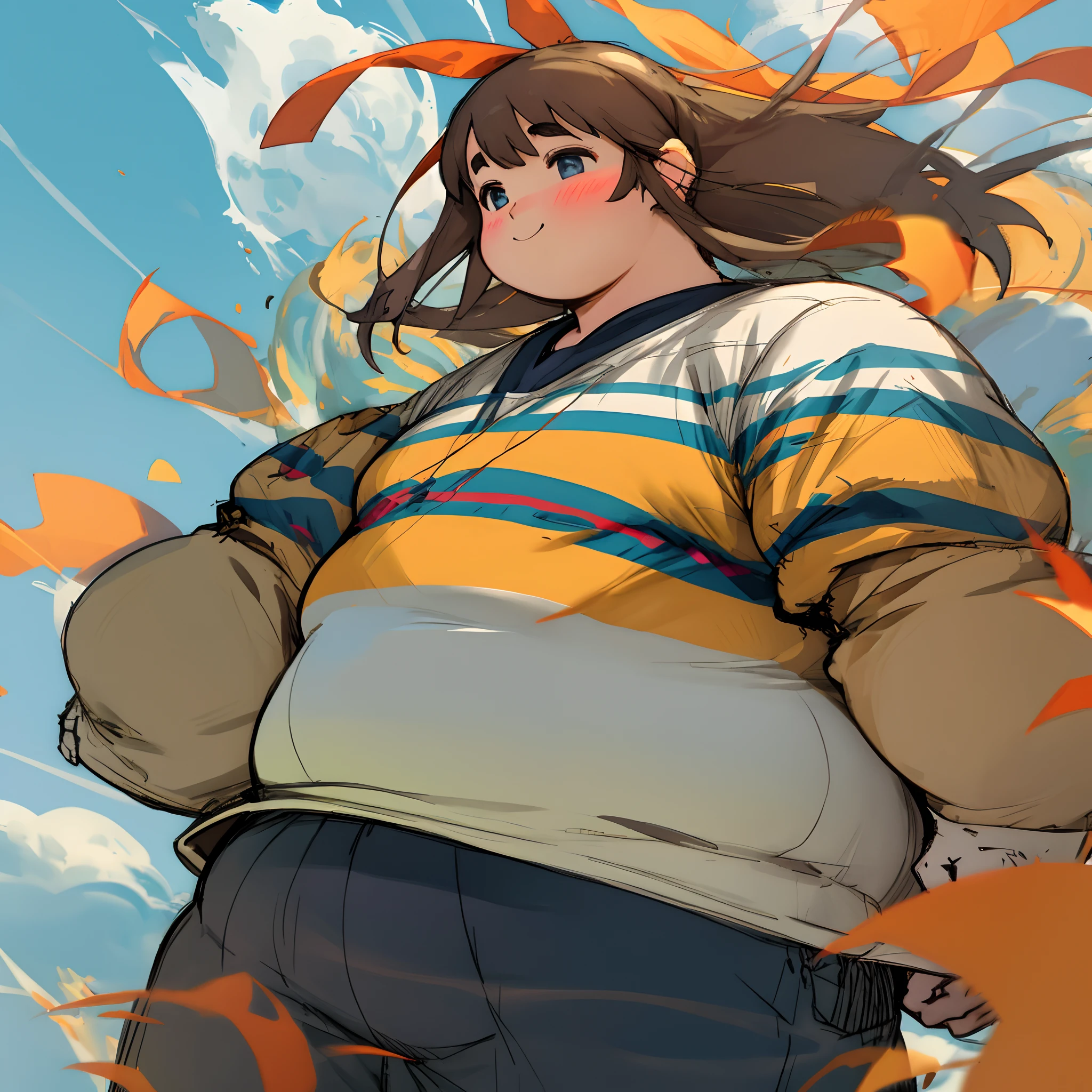 girl，Fat Chubby