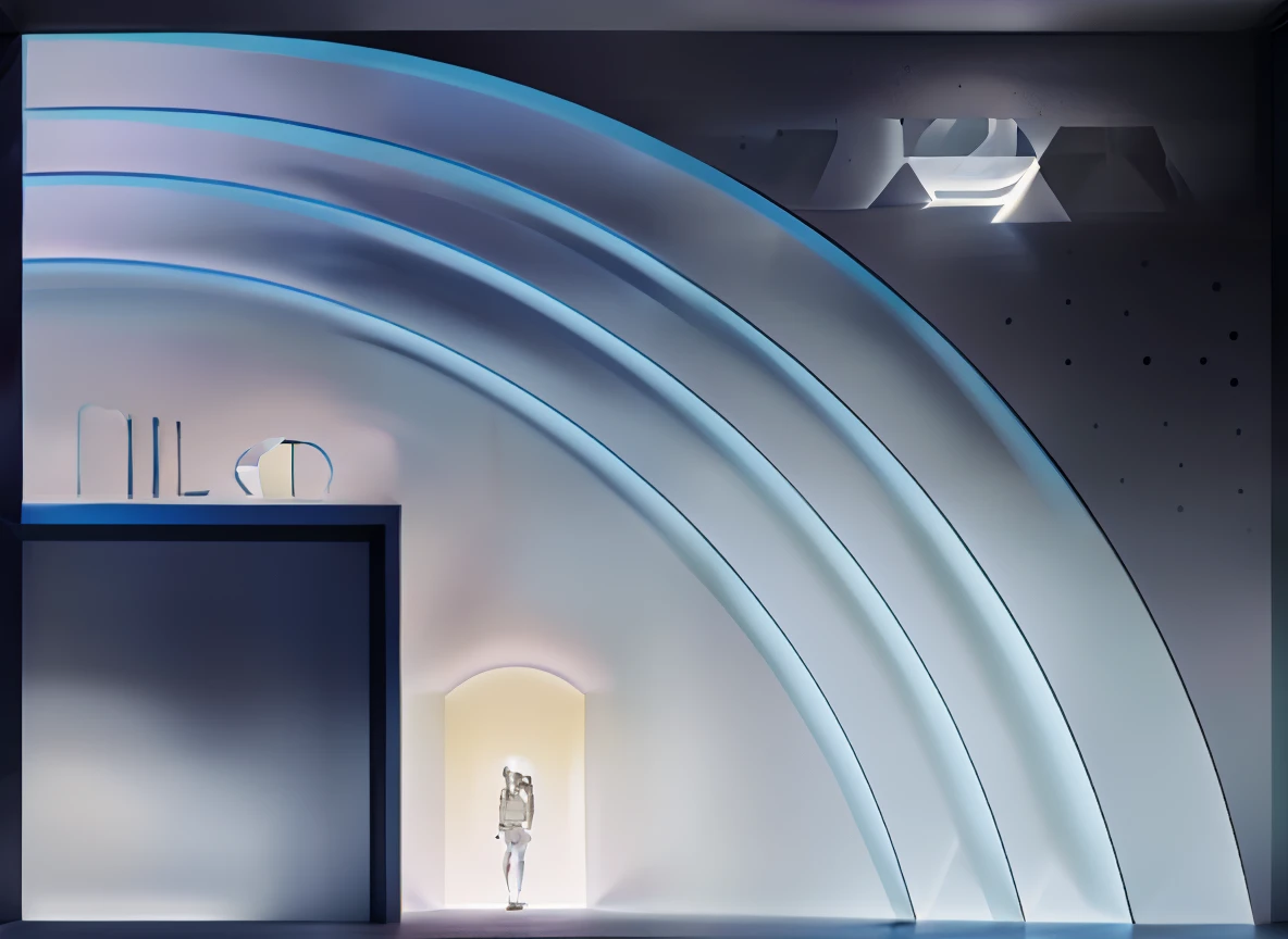 Door head design,In the lower left corner is the glass door,In the upper right corner is the name,The circle is light,The arc light is light,neonlight,ultra - detailed,realisticlying,Ultra photo realsisim,high qulity,optimum, super detailing, insanely details, The is very detailed, Foto realism, Epic composition,best qualtiy,32K