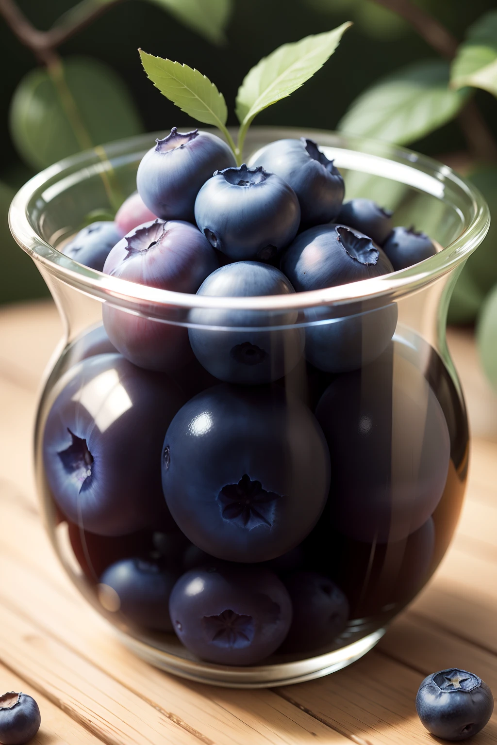 a blueberry fruit picture, clear picture, high quality