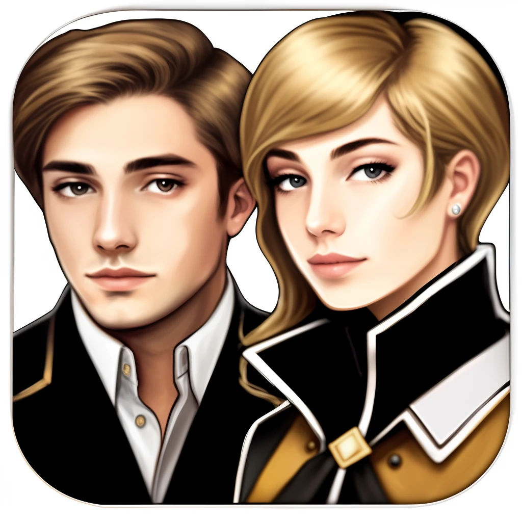 blond hairbl，male people，cavalier