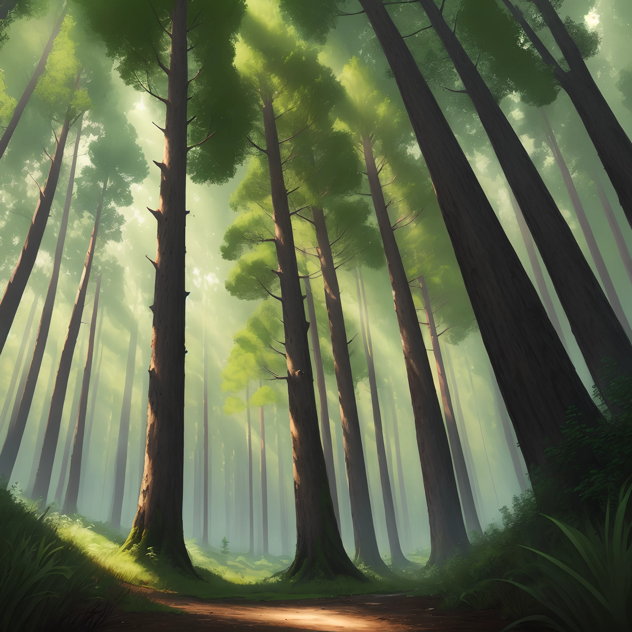 Skysky，ln the forest