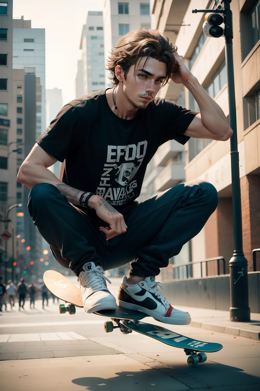 Skateboarding for men