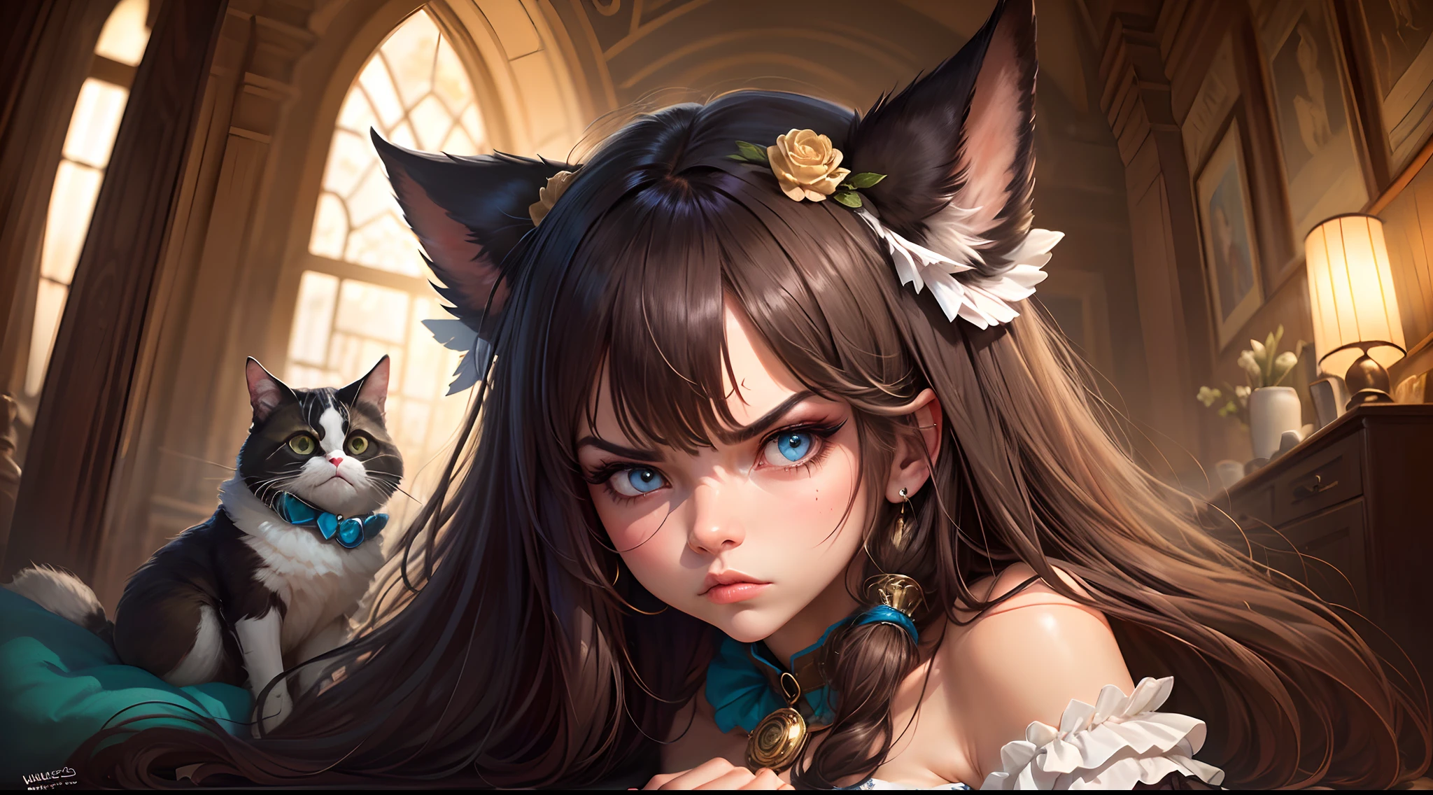 Grumpy beauty