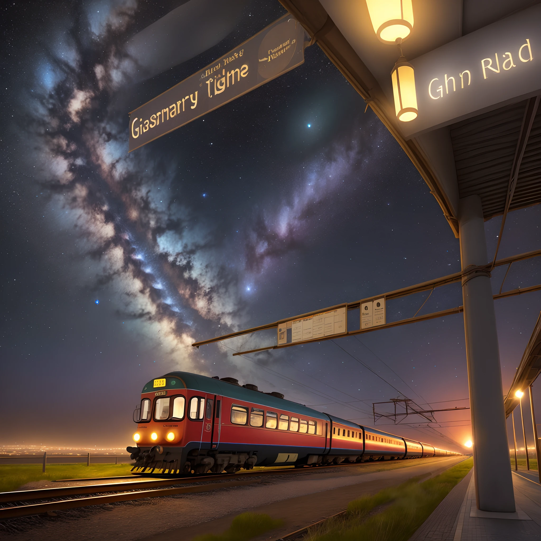 Galactic Railway Night