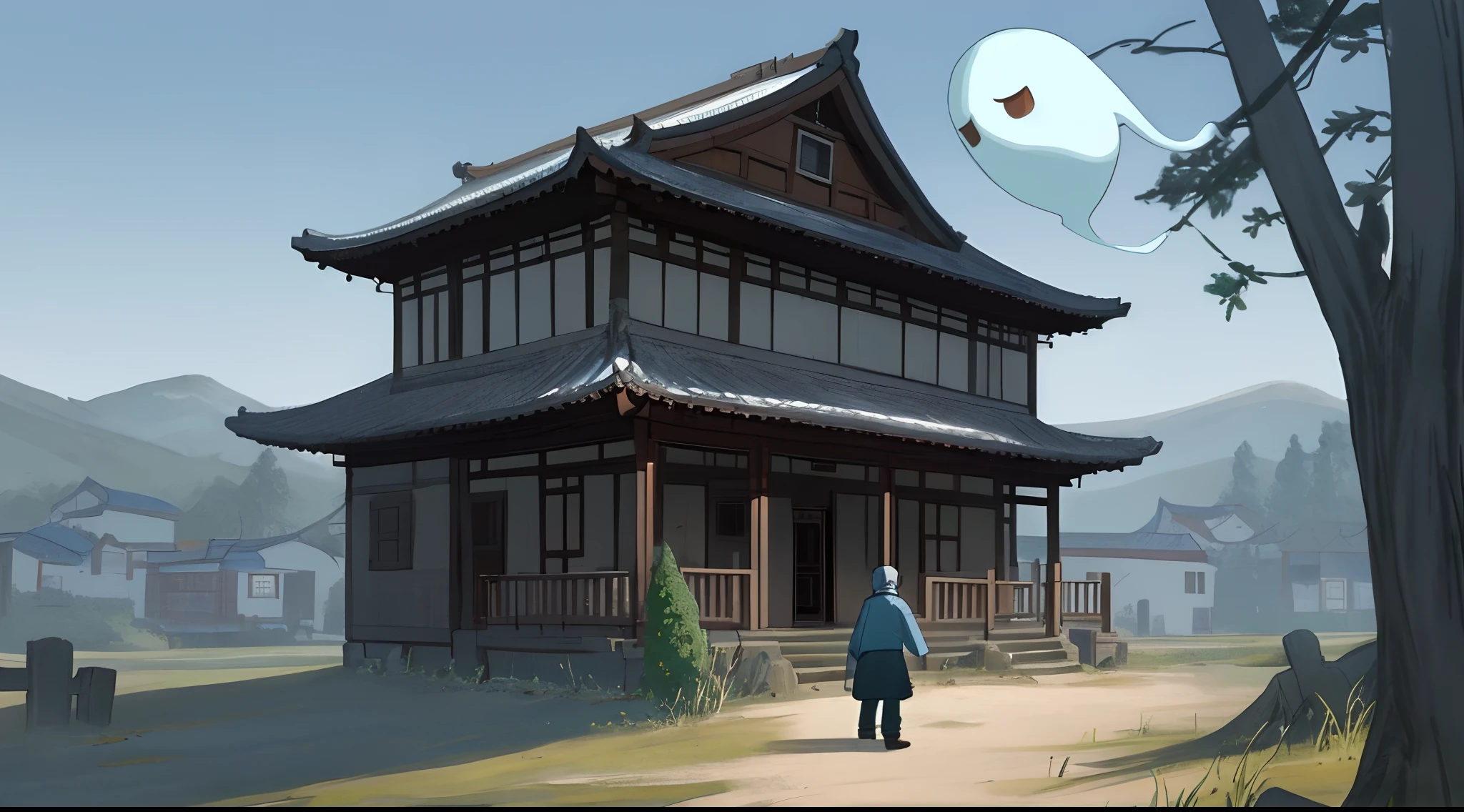 long time ago,There is an old villa in a remote village,People call it the "Ghost House"。Legend has it that this house was once the residence of a wealthy merchant,But then came a series of incredible events,This makes this a terrifying place where ghosts hover。
The story begins on a cold night。A young man named Bob hears the legend of the Ghost House,Driven by curiosity,He decided to set foot in this cursed place。He asked the villagers for directions to the ghost house,Although everyone advised him not to go,But he didn't give up。