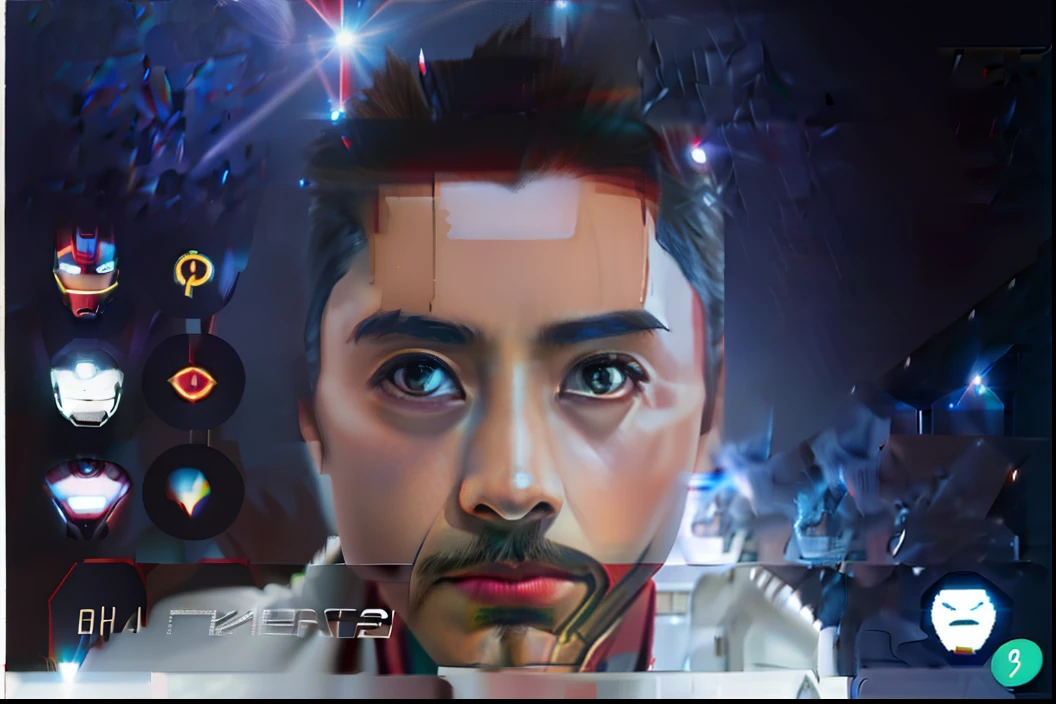 Iron Man superhero beauty