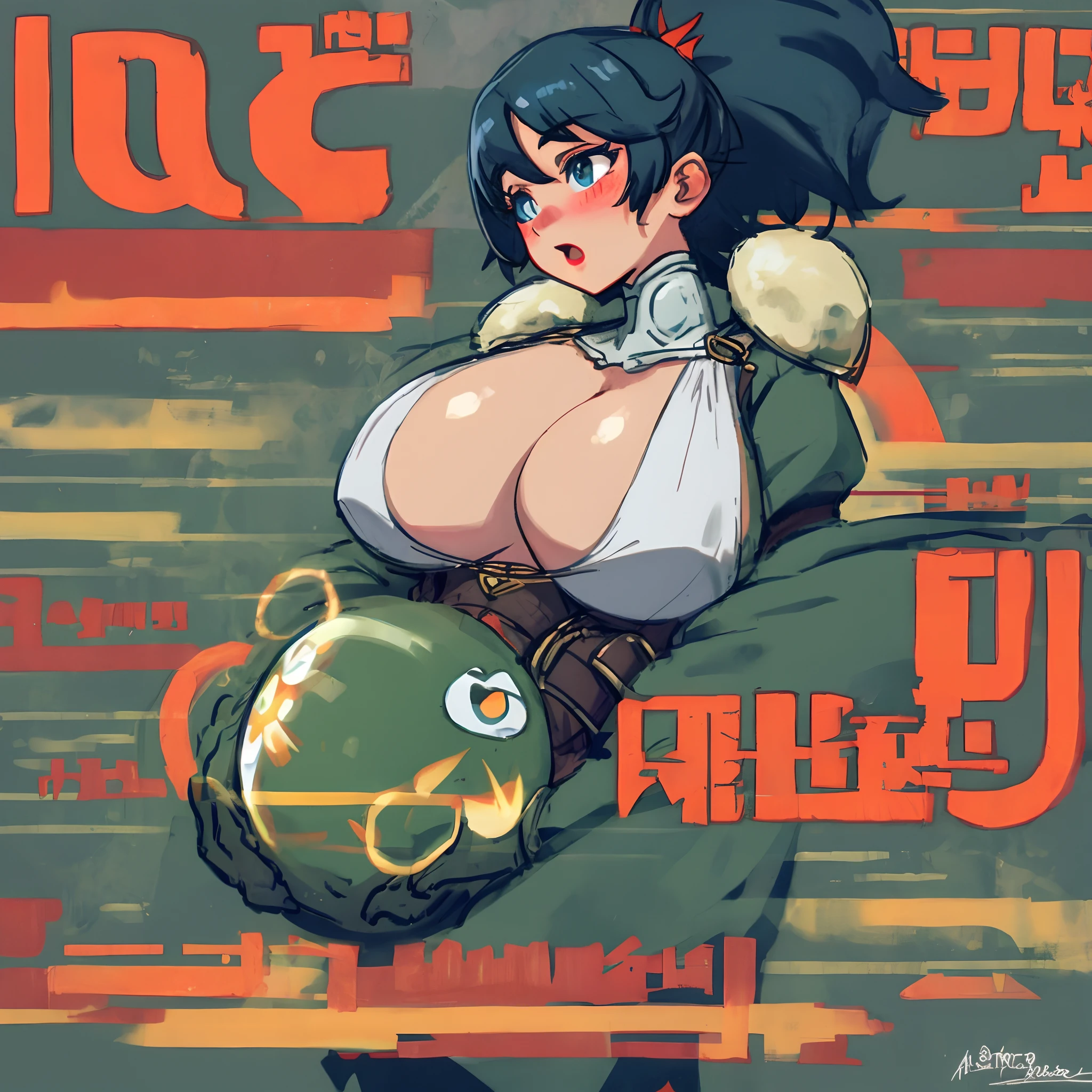 huge tit