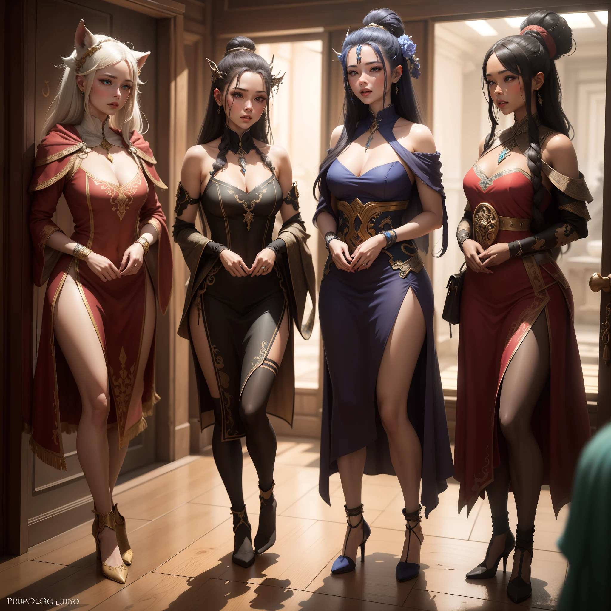 The female characters in the Douluo Continent are imprisoned