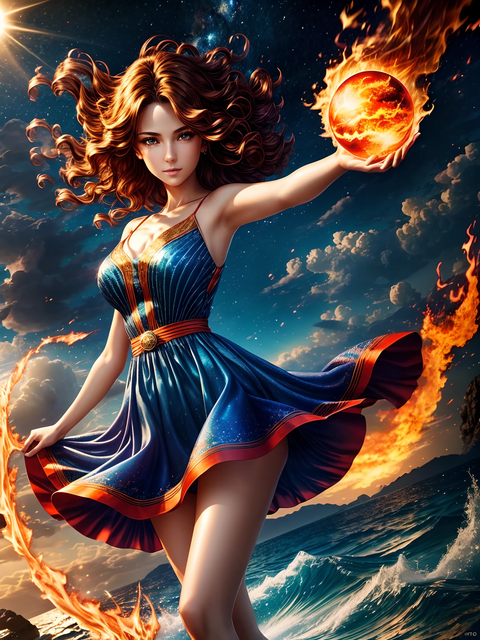 (masterpiece:1.1), (best quality:1.2), (artwork:1.1) of (real adult catgirl in light nightdress, dynamic pose:1), skinny, thin legs, thin hips, crepuscular rays, (scenic, floating short hair, tender, natural skin, upper body, tall), (crisp:1.1), (ultra detailed, ultra detailed cg background), full body colorful tattoo, firestorm, centered, colorful, glowing, (depth of field), wavy hair, finely detailed, (edge detection:1), (120mm), beautiful eyes, (intense lighting:1.1), (ultrasharp), fine art, creative, face, bokeh, photographed on a Fujifilm GFX 100S, macro lens, orange, cold blue, fireball, engulfed in flames, flight, sunny, dynamic, physics, sky, lava, moons, shockwaves, red-hot, magic, wizardry, spheres, concentric