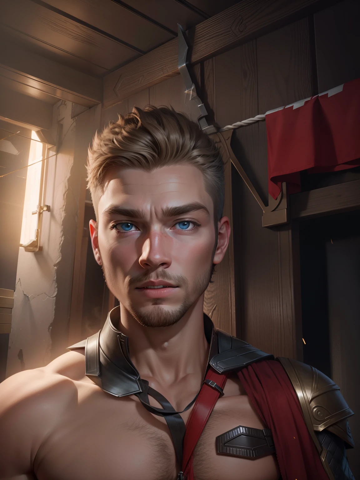 Change background thor boy,, realistic my face ,8k ultra realistic