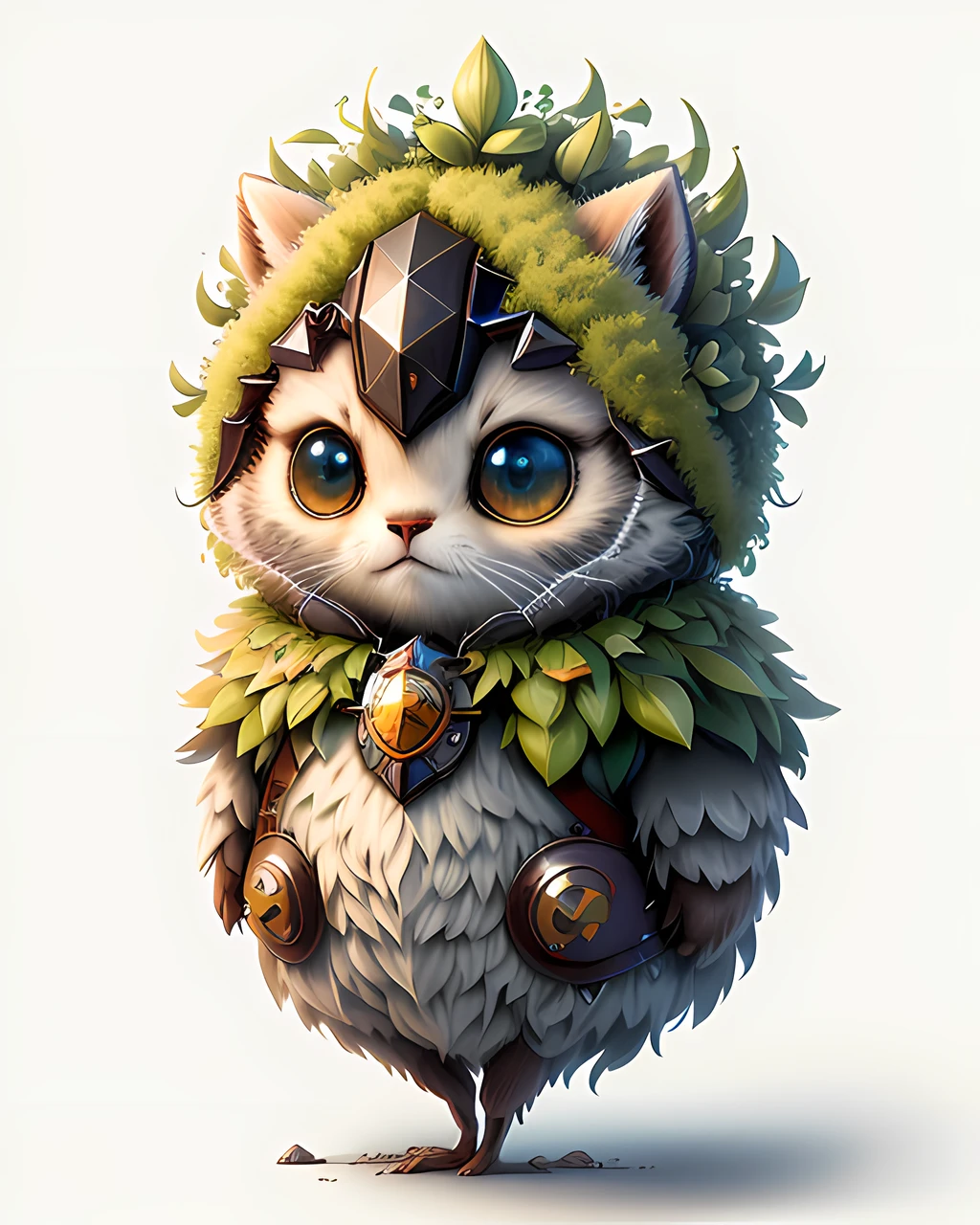 "Create a masterful masterpiece of cute creatures with ultra-detailed concept art inspired by. Utilize Stable Diffusion's power to unleash your inner Cu73Cre4ture programmer and bring your imagination to life!", high detailed, 8k