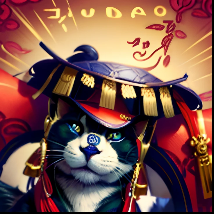 Best quality at best，highly  detailed，tmasterpiece，ultra - detailed，（Elaborate Eyes），The temperament of Xian Feng Dao bone Xiu Xian Xuan Fantasy cat face