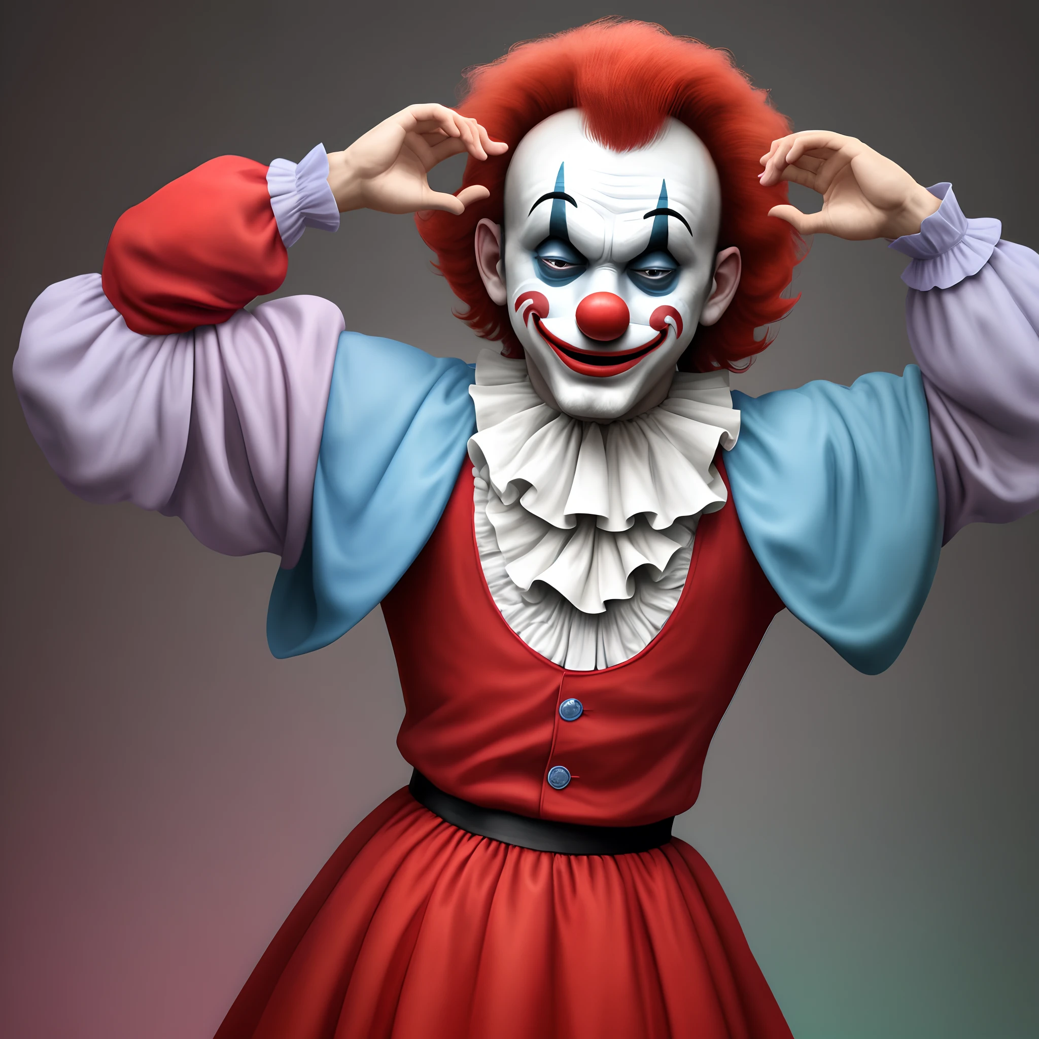 absurd res,Black comedy,The clown who tricks