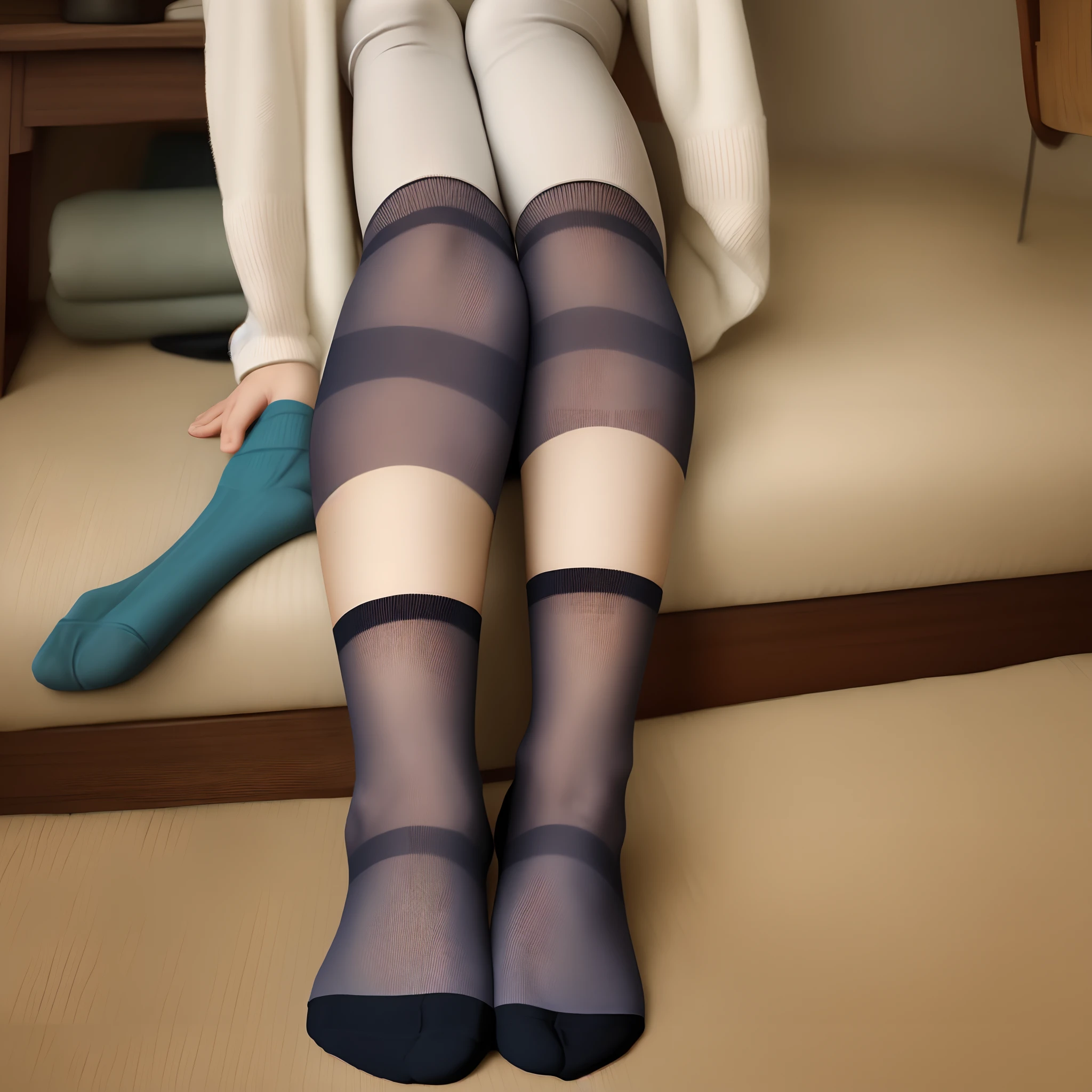 silk stockings/socks