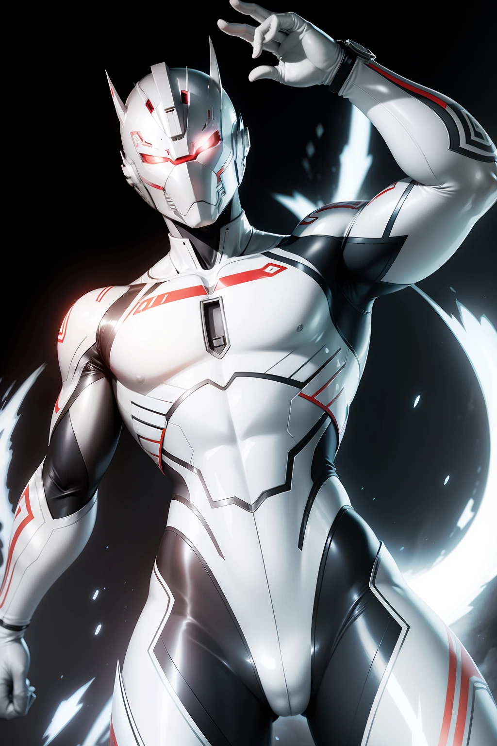 Silver-white Ultraman