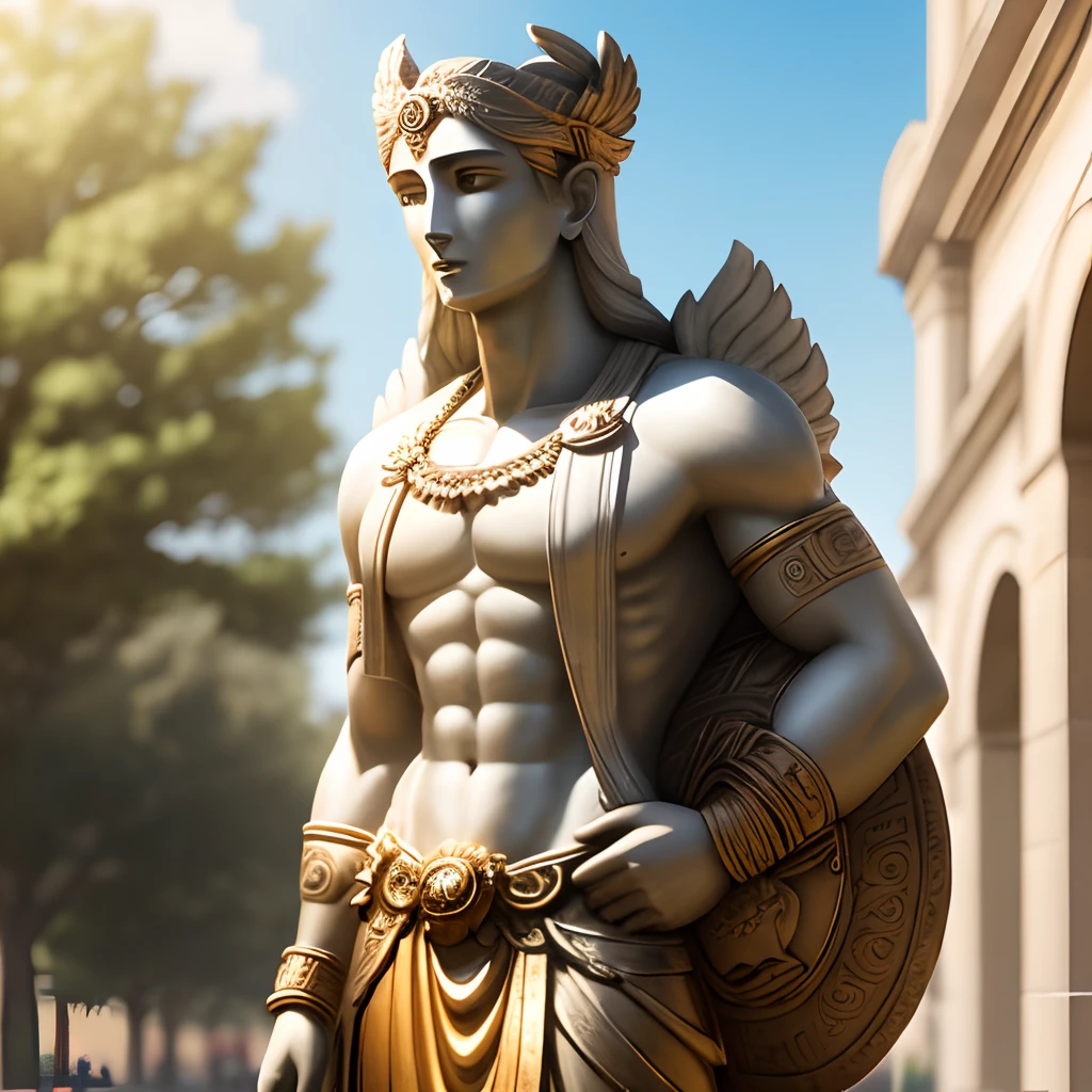Campus male goddess