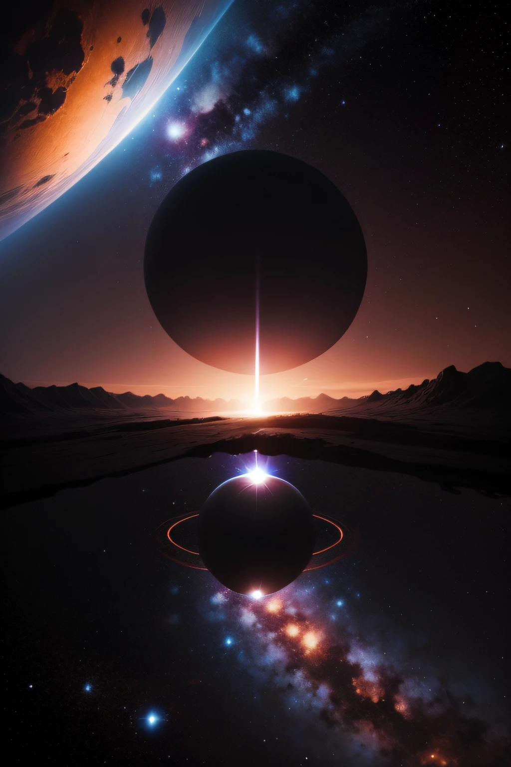 The universe goes to zero、black hole、k hd、solid