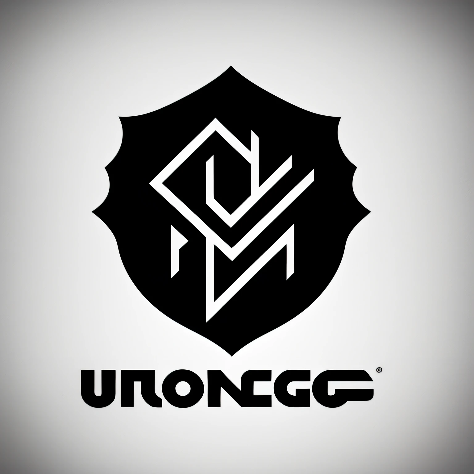 The logo is low-key, Contrast, General keywords（UnedGe）300x300 pixels Team logo