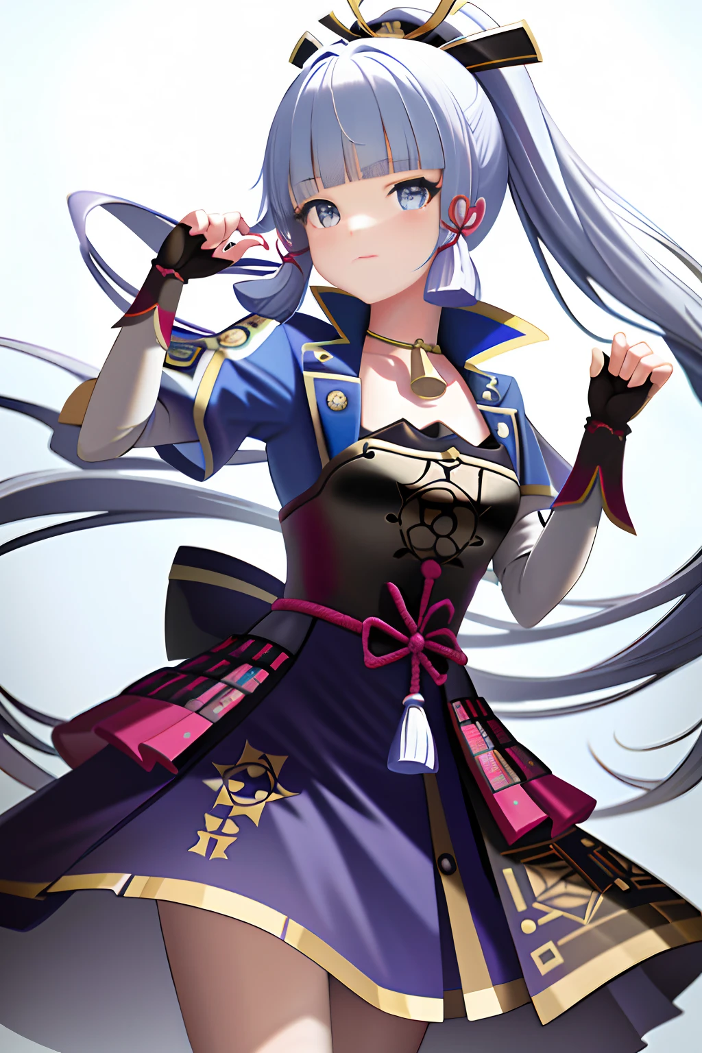 tmasterpiece,A high resolution,best qualtiy,1girl solo,kamisato_ayaka,dead body,komono