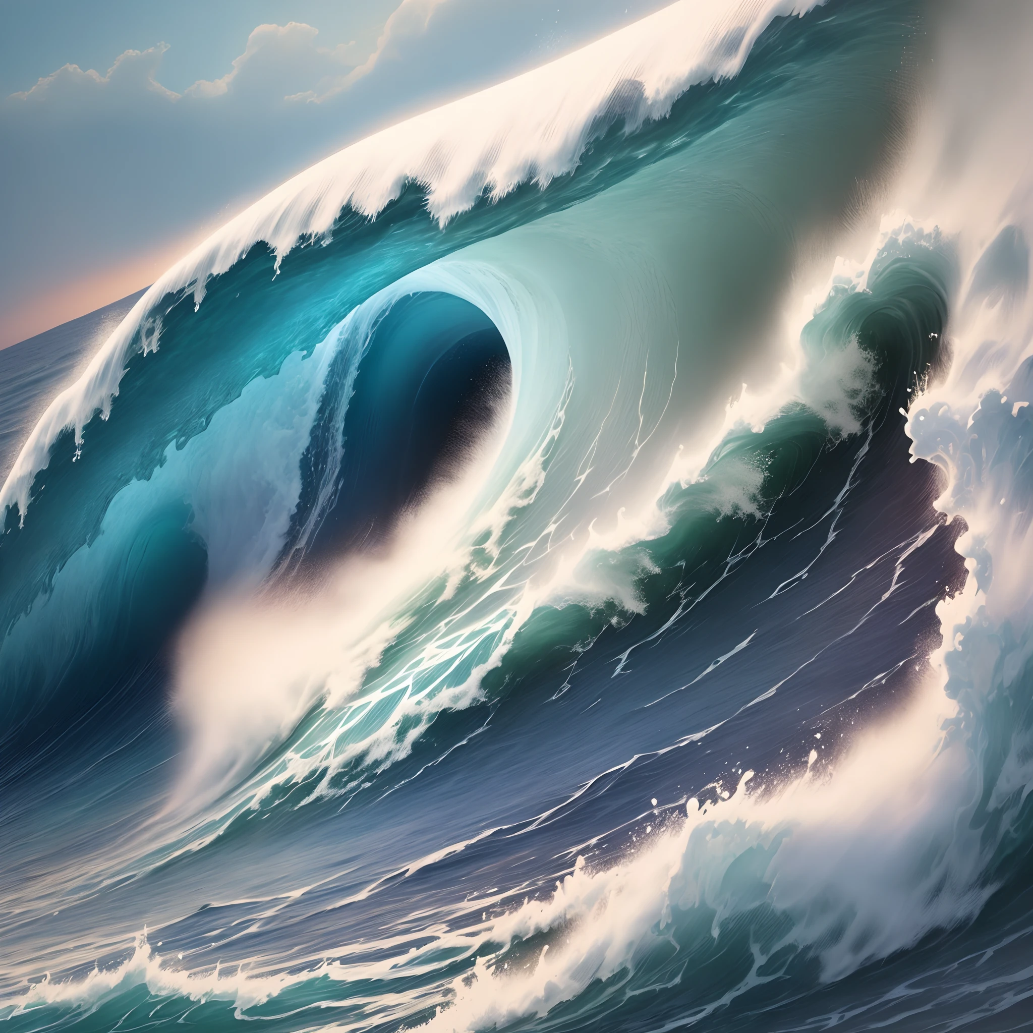 (0812) Today's Poem theme:
**the wing of the sea is the wave;**
**the wave of the sky is the rain;**
**the salt of the rain falls as hail**