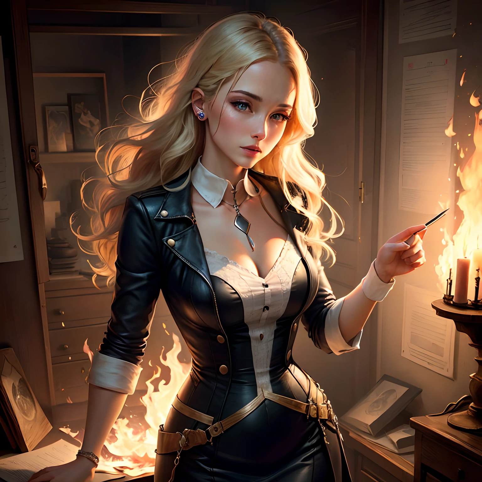 Fireproof woman